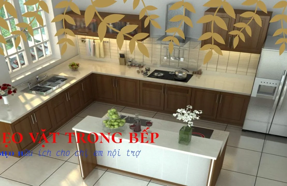 10 mẹo vặt trong nhà bếp