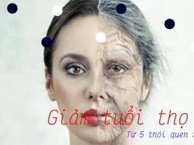 5 thói quen xấu khiến giảm tuổi thọ