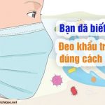 Đeo khẩu trang đúng cách