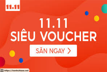Mã giảm giá Shopee tháng 11
