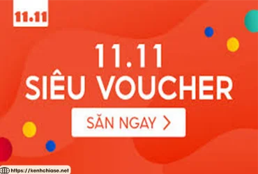 Mã giảm giá Shopee tháng 11