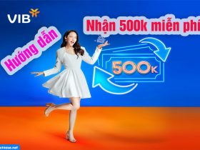Tải app kiếm tiền - nhân 500k từ ngân hàng VIB