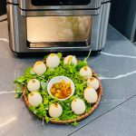 Hướng dẫn làm trứng gà nướng bằng nồi chiên không dầu