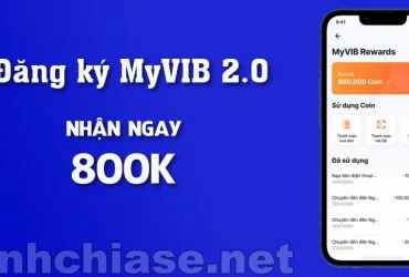 Đăng ký MY VIB nhận 800k