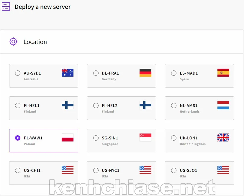 Location Singapore cho tốc độ truy cập cao ở Việt Nam