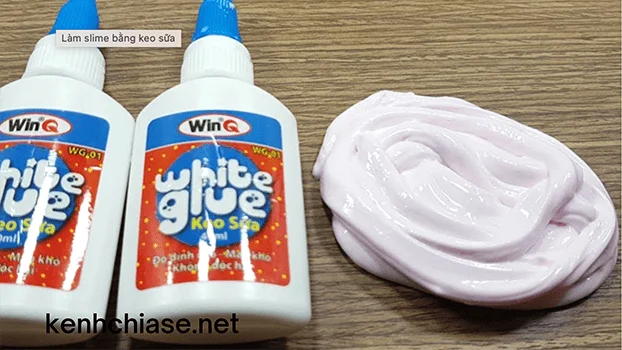 Cách làm Slime bằng keo sữa Cách làm Slime bằng keo sữa