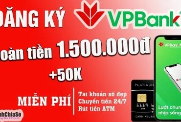 Đăng ký tài khoản số đẹp VPBANK