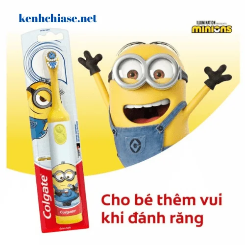 Bàn chải điện cho bé Colgate Minions