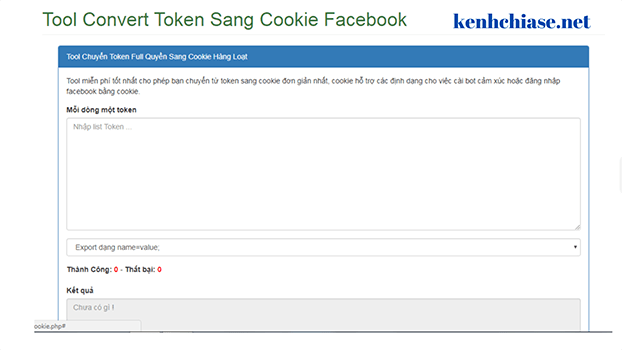 Hack mật khẩu Facebook bằng Token