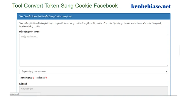 Hack mật khẩu Facebook bằng Token